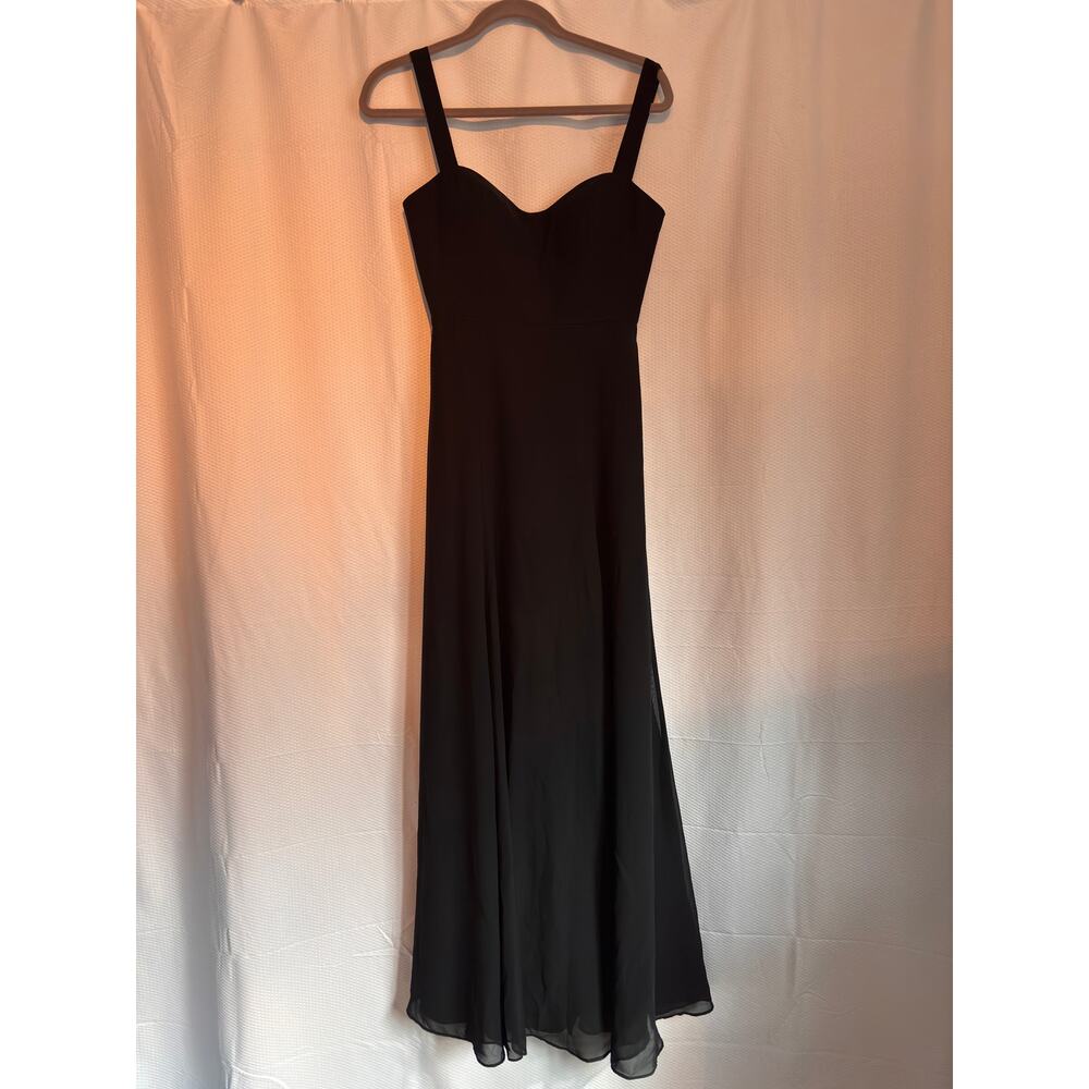 Jenny Yoo Collection size 2 black sleeveless formal prom bridesmaid’s dress